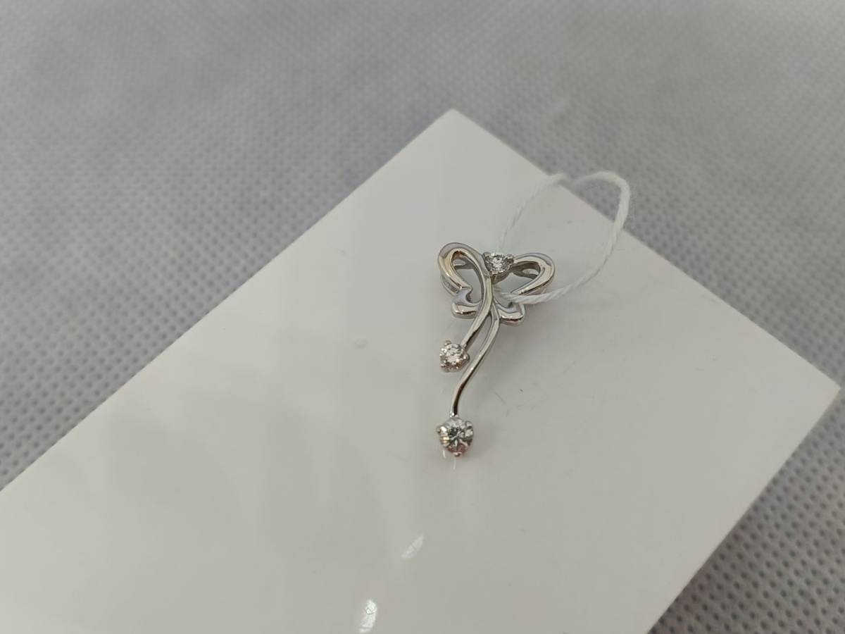 ПОДВЕСКА С КАМНЯМИ (Au 585)