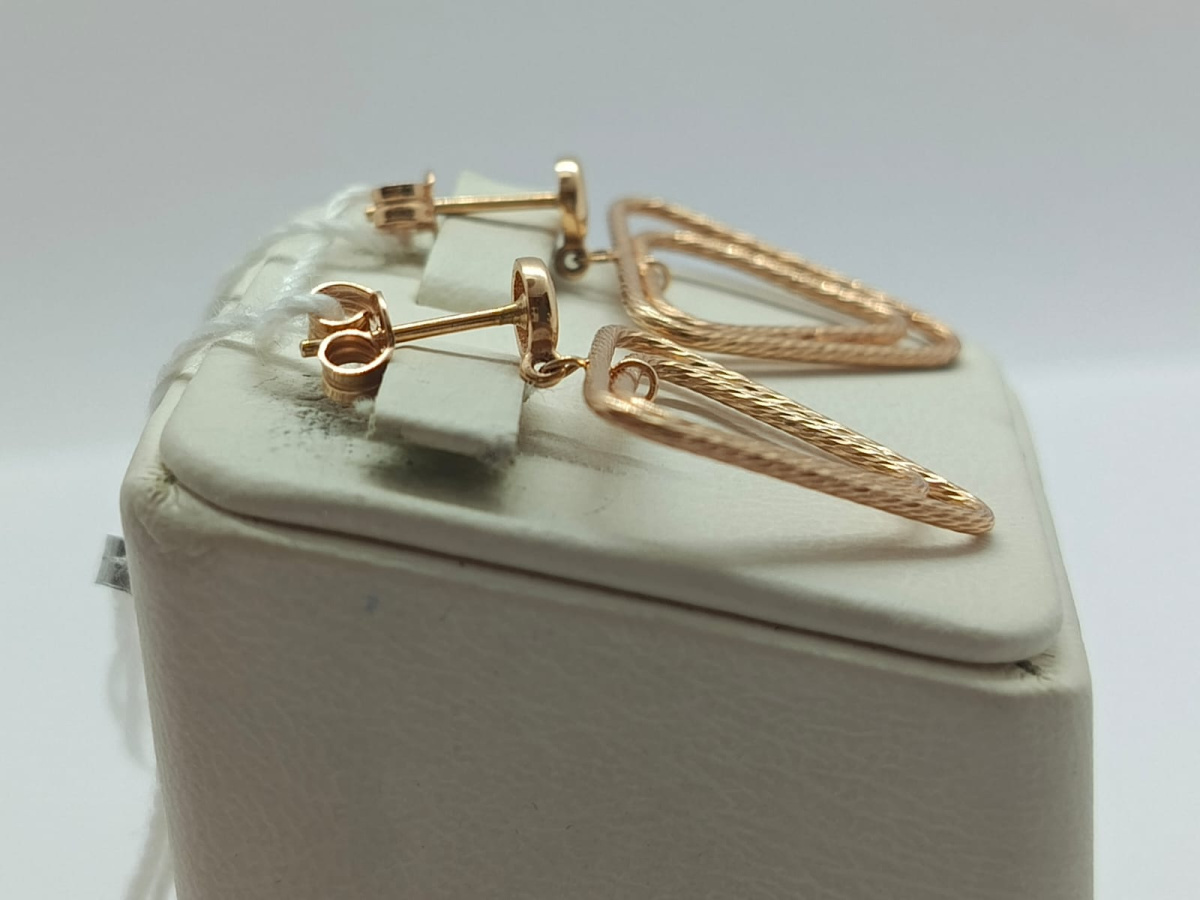 СЕРЬГИ ГВОЗДИКИ (Au 585)