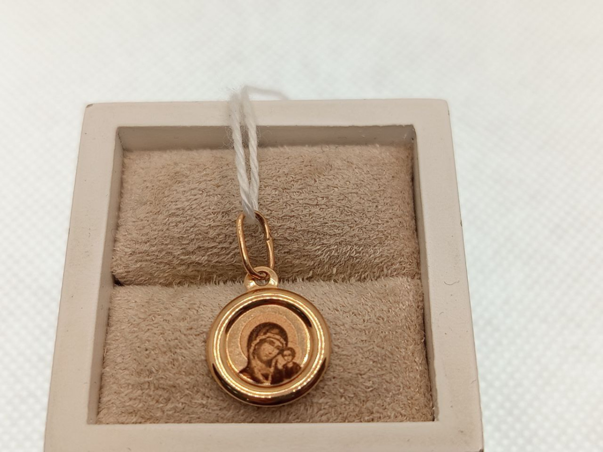 ПОДИБК585 ПОДВЕСКА ИКОНА БЕЗ КАМНЯ (Au 585)