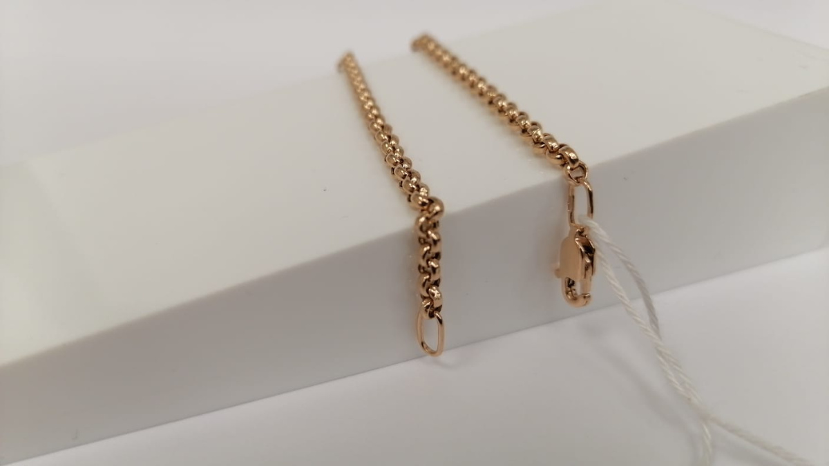 БРАСЛЕТ ПУСТОТЕЛЫЙ Бельцер(шопард) Au 585