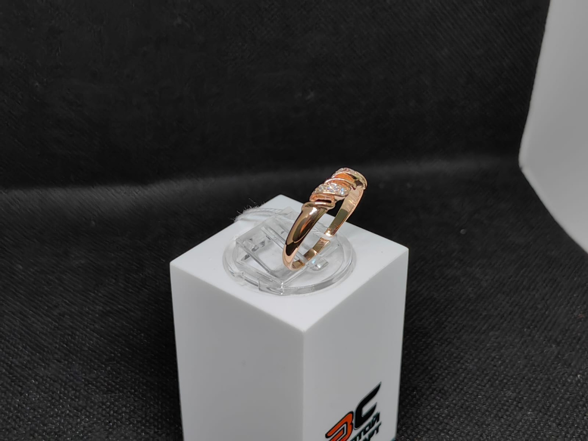 КОЛКМИ585 КОЛЬЦО С КАМНЯМИ (Au 585)