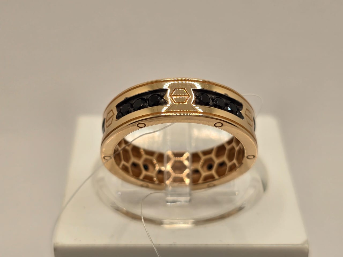 ПЕЧАТКА С КАМНЯМИ (Au 585)