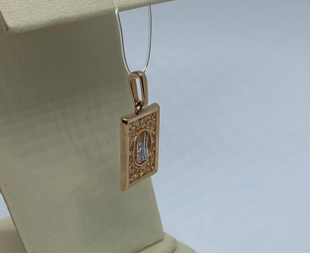 ПОДВЕСКА МЕЧЕТЬ без камня (Au 585)