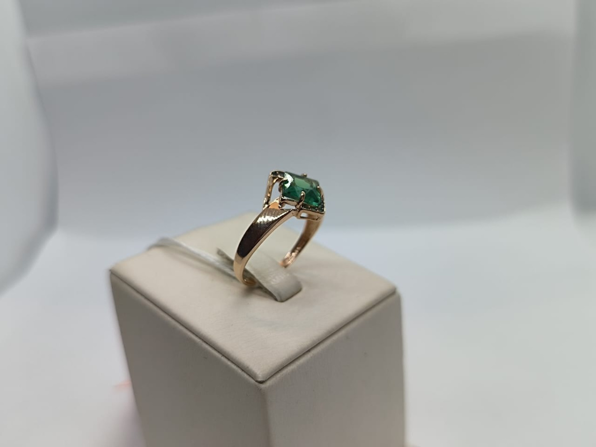 КОЛКМИ585 КОЛЬЦО С КАМНЯМИ (Au 585)