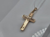 ПОДКБК585 ПОДВЕСКА КРЕСТ БЕЗ КАМНЯ (Au 585)