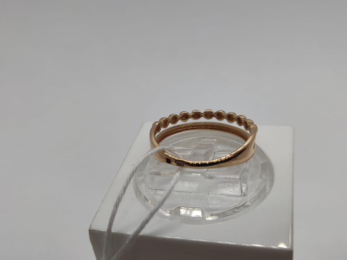 КОЛБКМ585 КОЛЬЦО БЕЗ КАМНЯ (Au 585)