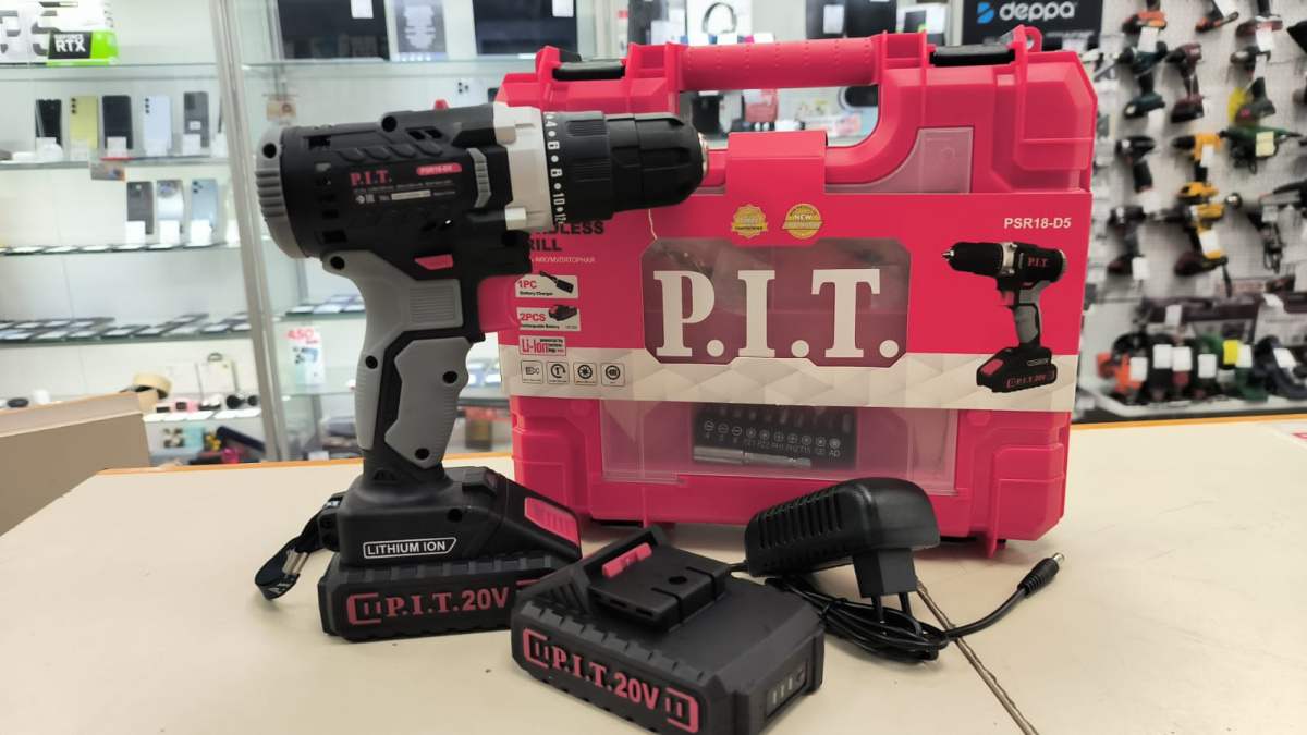 Шуруповерт P.I.T. PSR18-D5