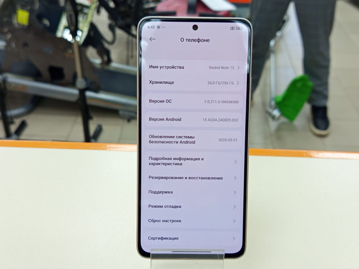 Смартфон Xiaomi Redmi note 13 8/256
