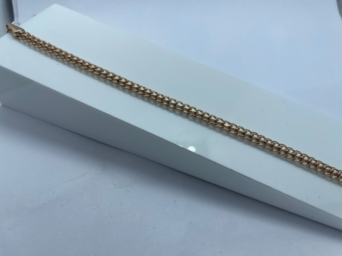 БРАСЛЕТ ПОЛНОВЕСНЫЙ Итальянка Au 585