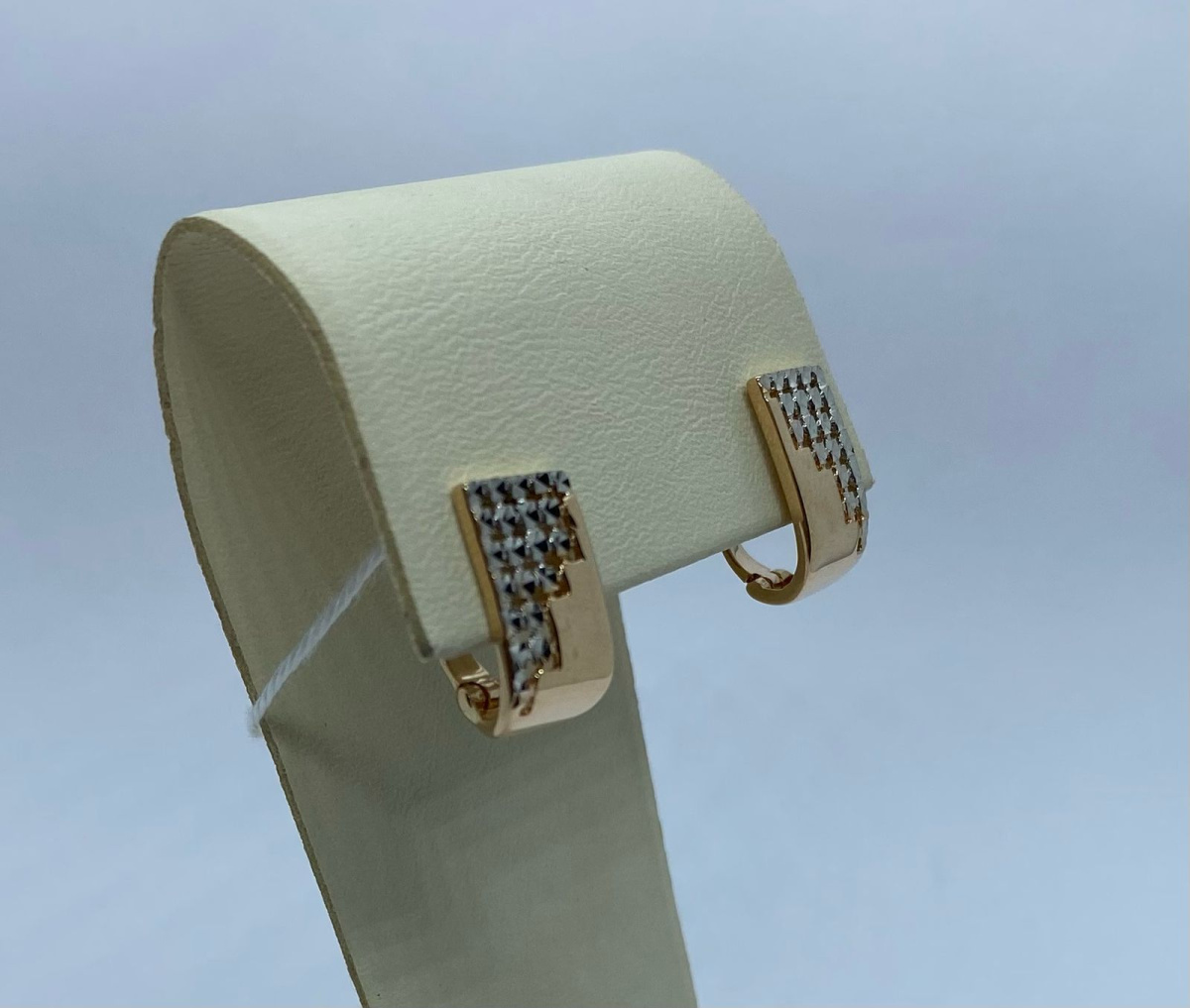 СБКМ585 СЕРЬГИ БЕЗ КАМНЯ (Au 585)