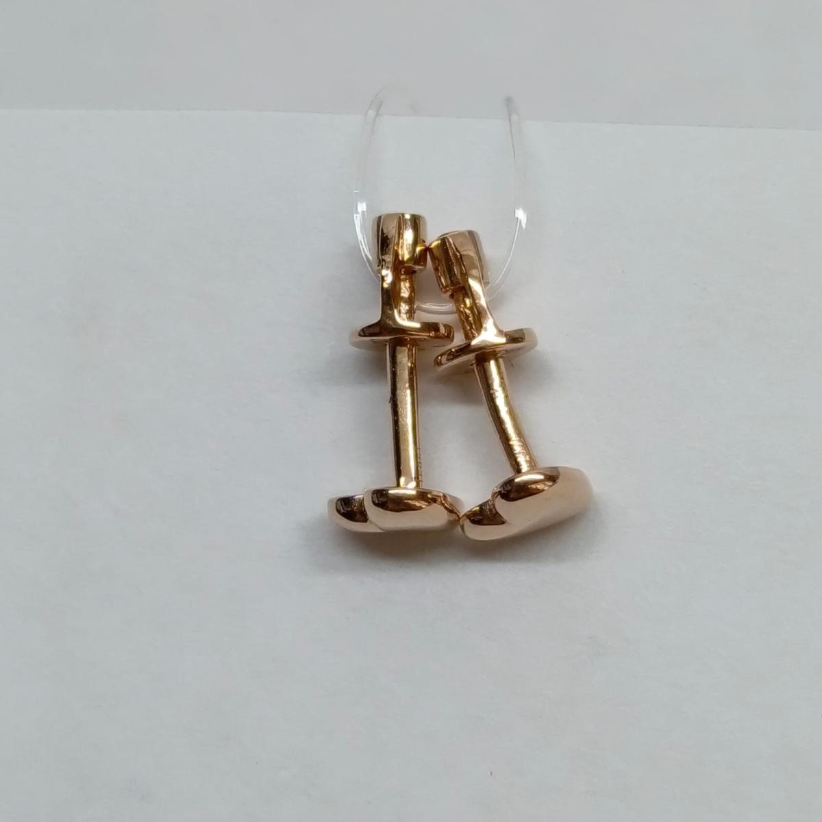 СЕРЬГИ ПУСЕТЫ без камня (Au 585)