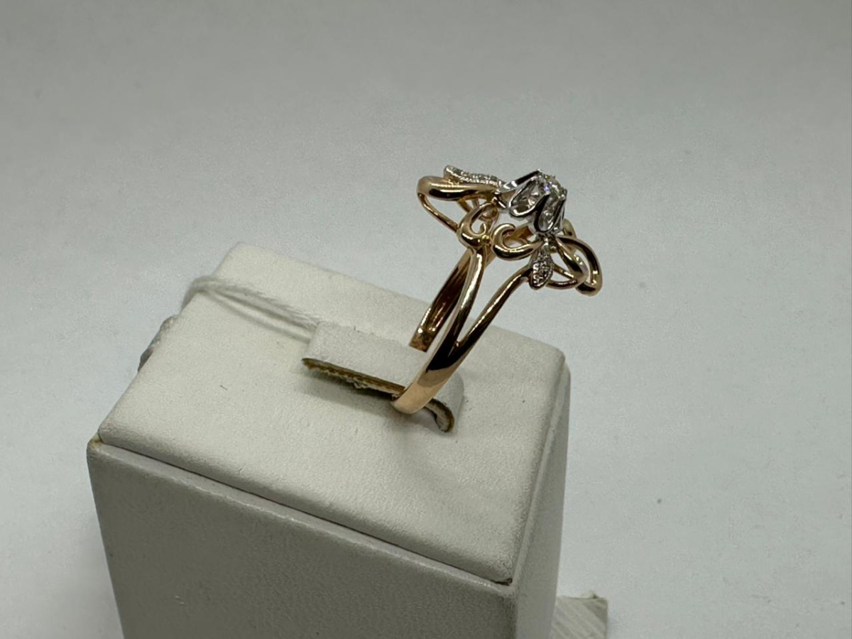 КОЛЬЦО БРИЛЛИАНТ Au 585