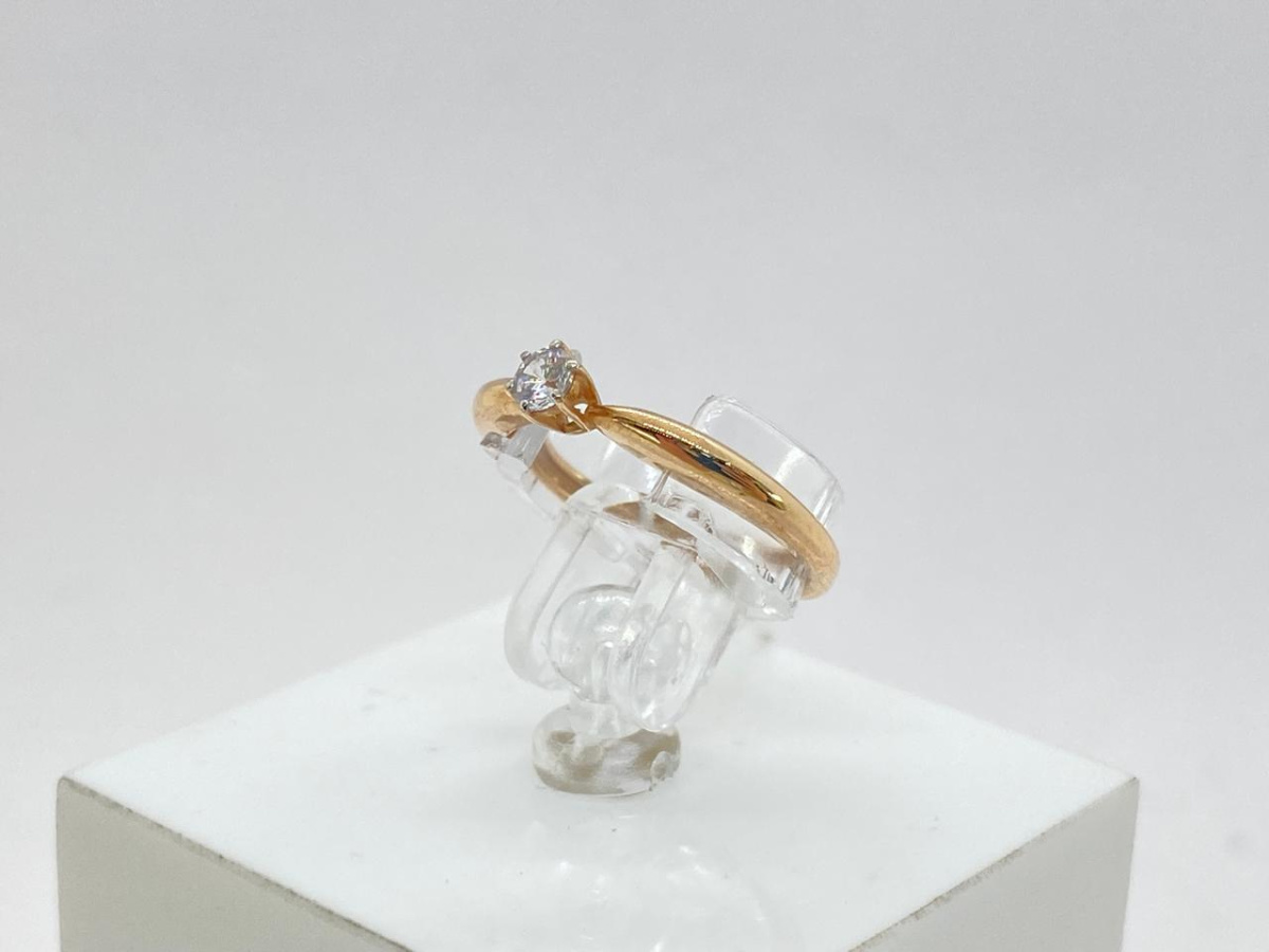 КОЛЬЦО С КАМНЕМ (Au 585)