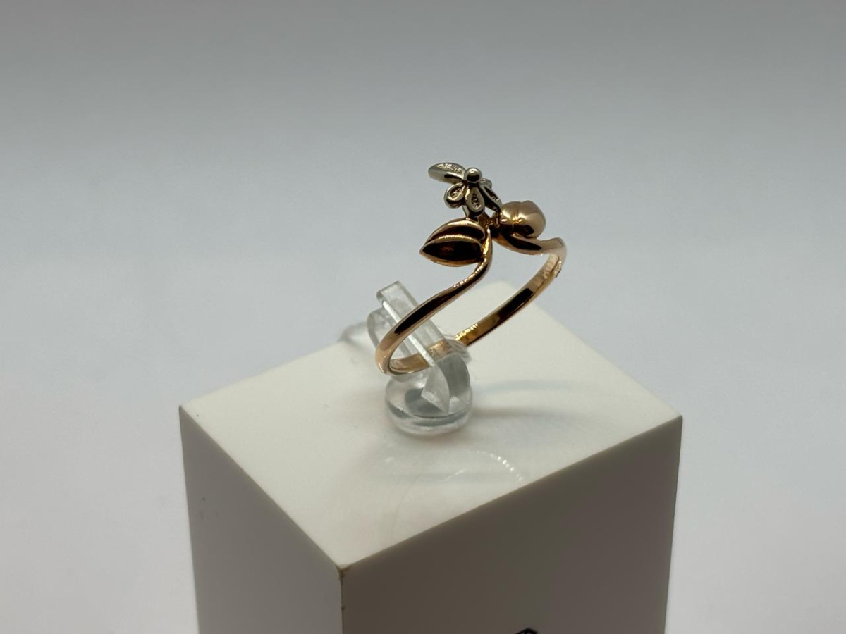 КОЛБКМ583 КОЛЬЦО БЕЗ КАМНЯ (Au 583)