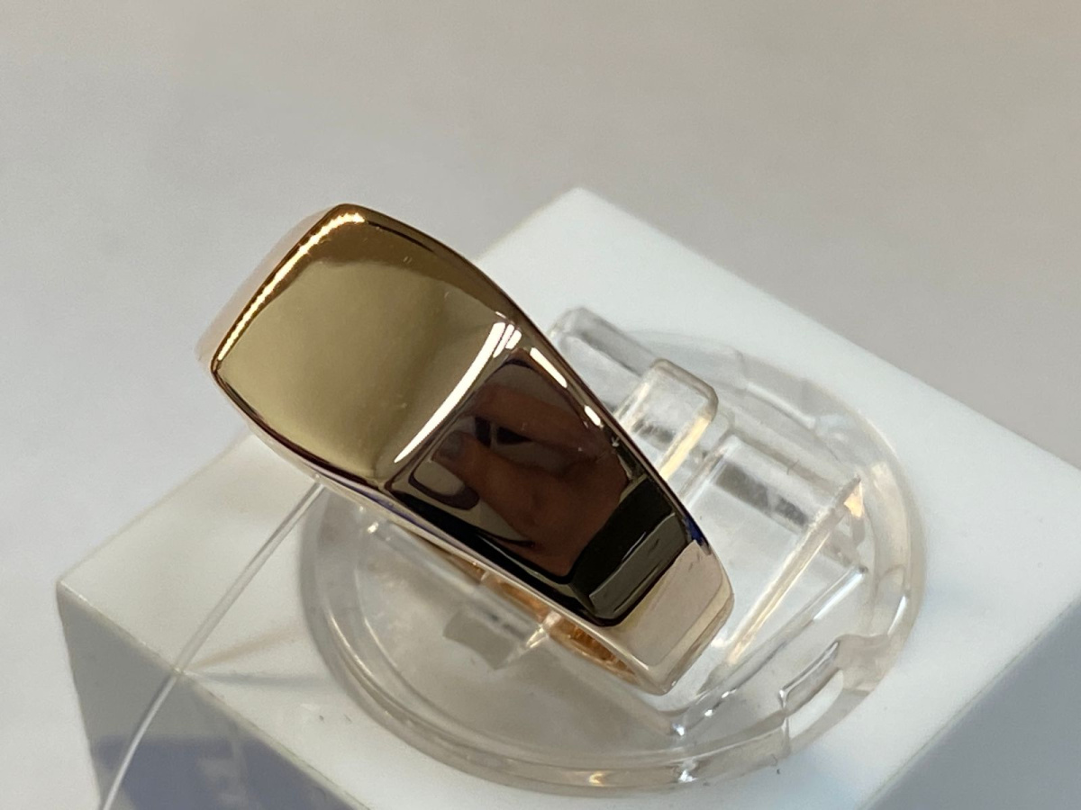 01-0062 КОЛЬЦО ПЕЧАТКА без камня (Au 585)