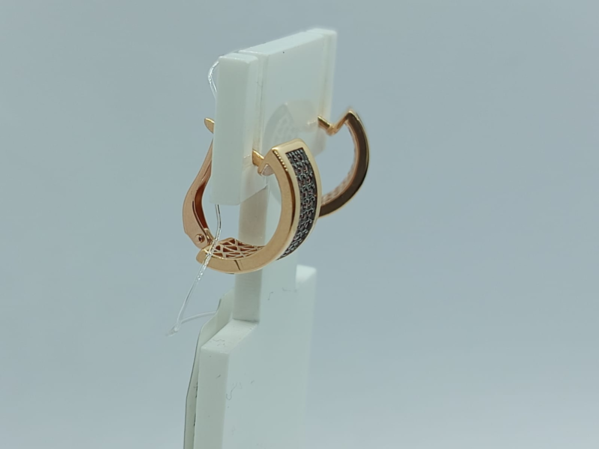 СЕРЬГИ С КАМНЯМИ (Au 585)