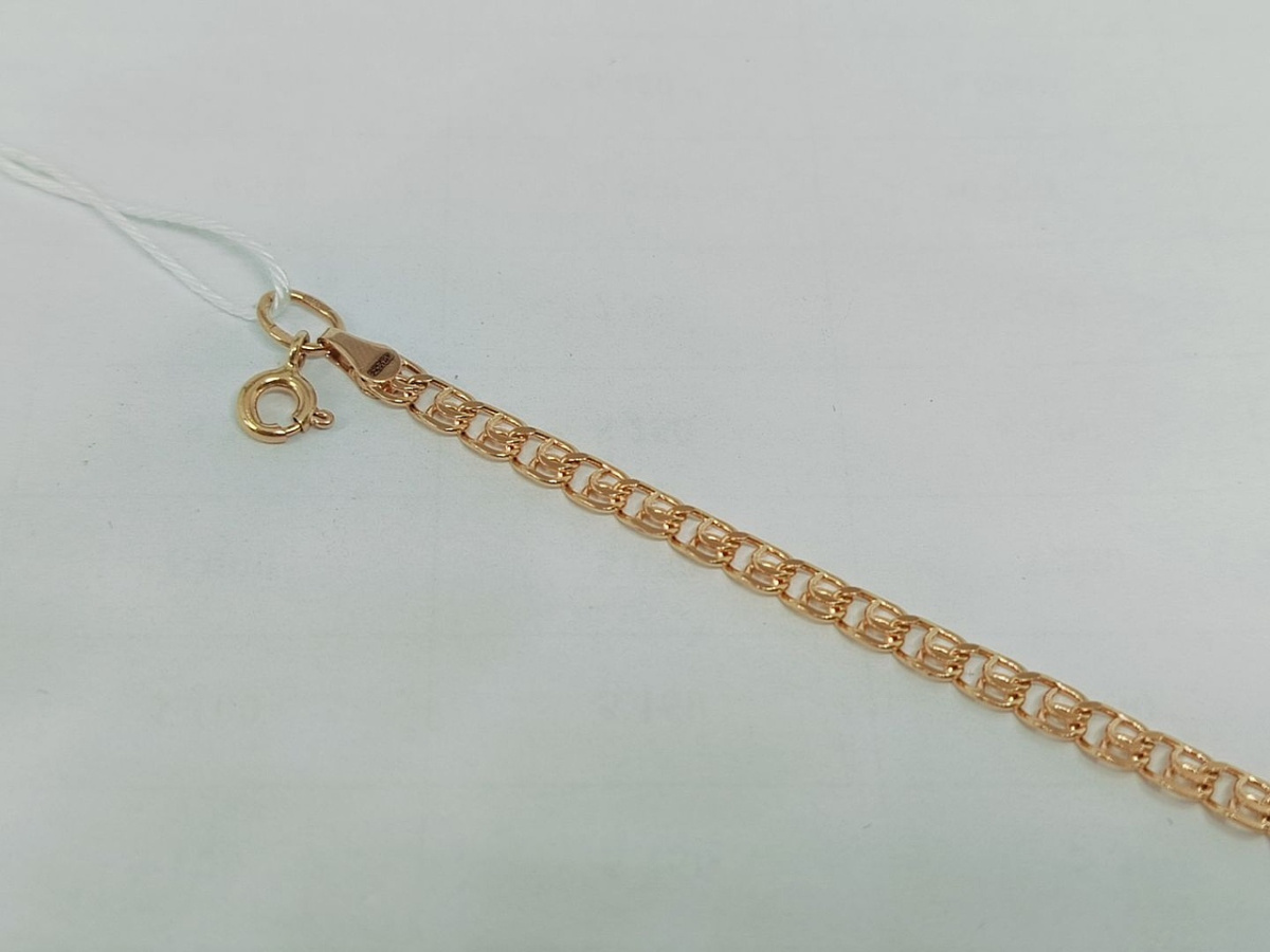 БРАСЛЕТ ПОЛНОВЕСНЫЙ Лав Au 585