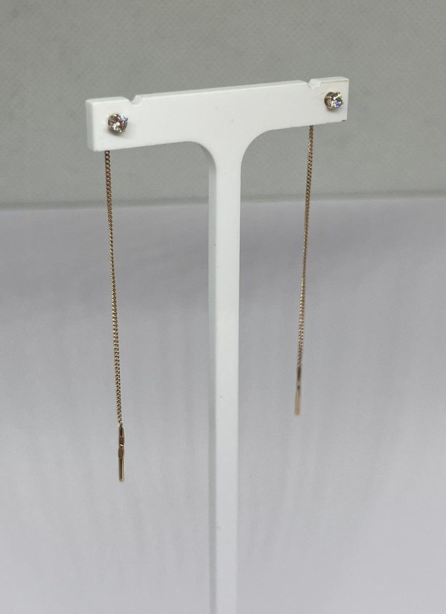 СПРО585 СЕРЬГИ ПРОДЕВКИ (Au 585)