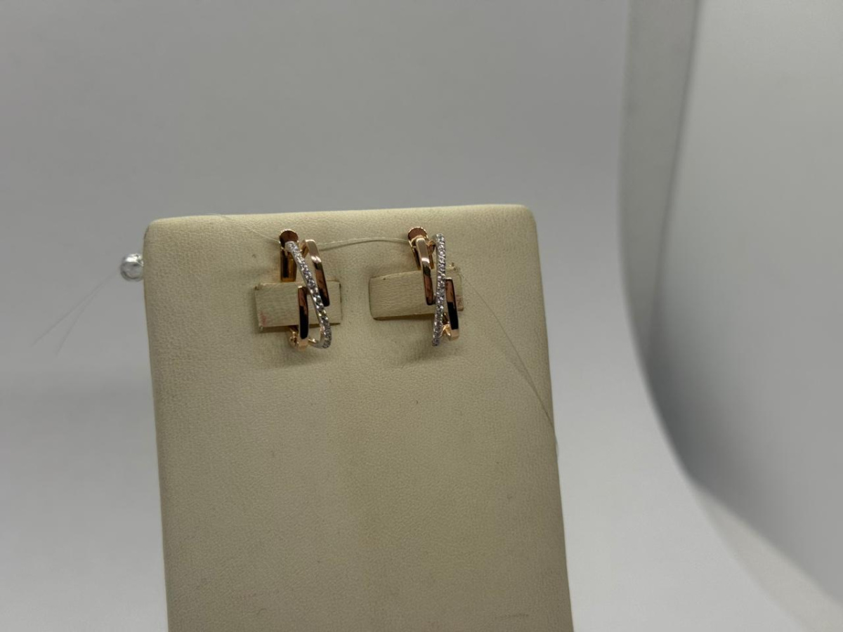 СЕРЬГИ С КАМНЯМИ (Au 585) СЕРЬГИ С КАМНЯМИ (Au 585)