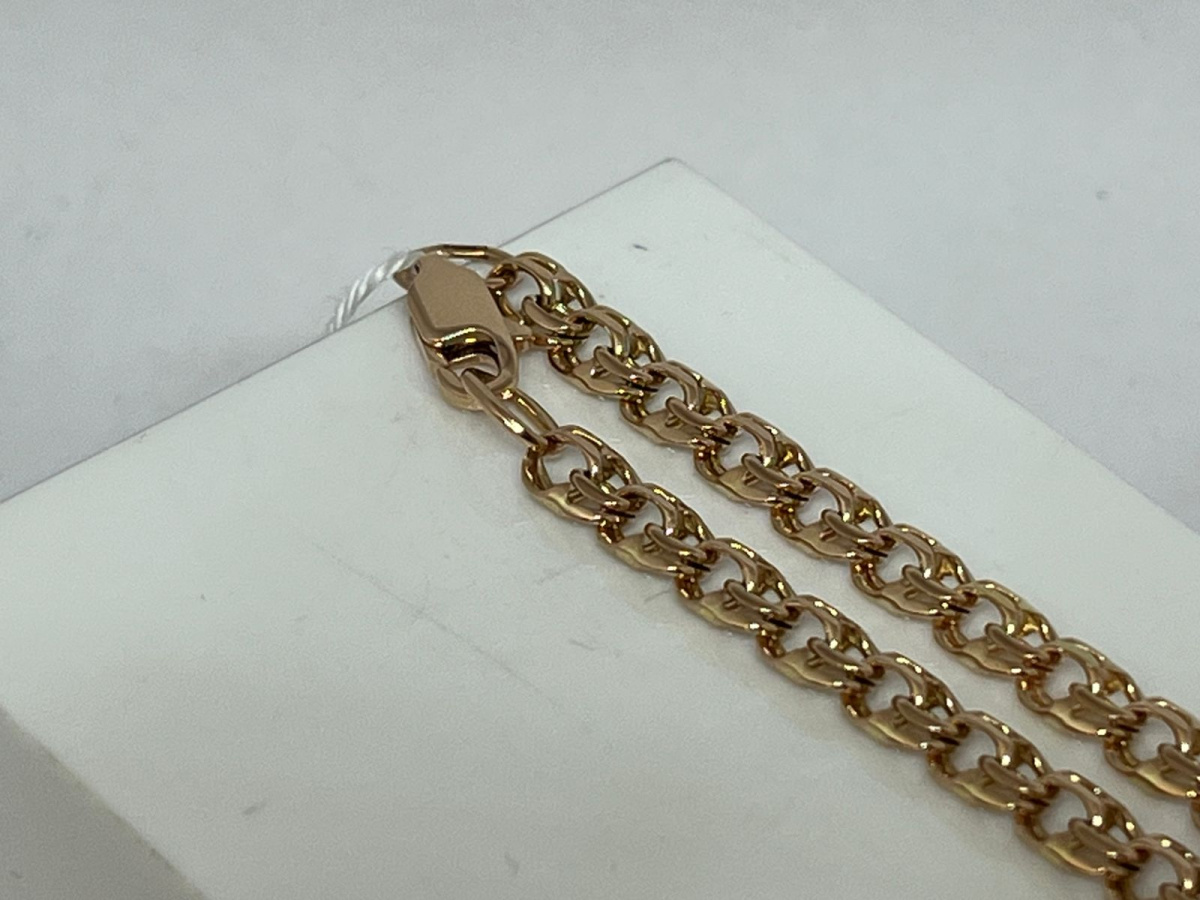 ЦЕПЬ ПОЛНОВЕСНАЯ Бисмарк (Au 585)