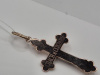 ПОДВЕСКА КРЕСТ без камня (Au 375)