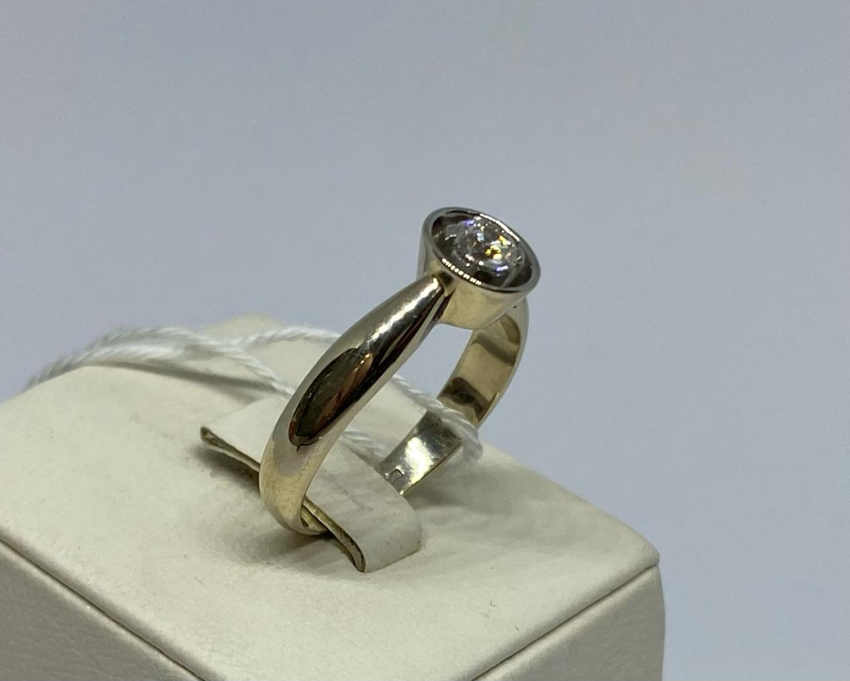 КОЛЬЦО БРИЛЛИАНТ Au 585