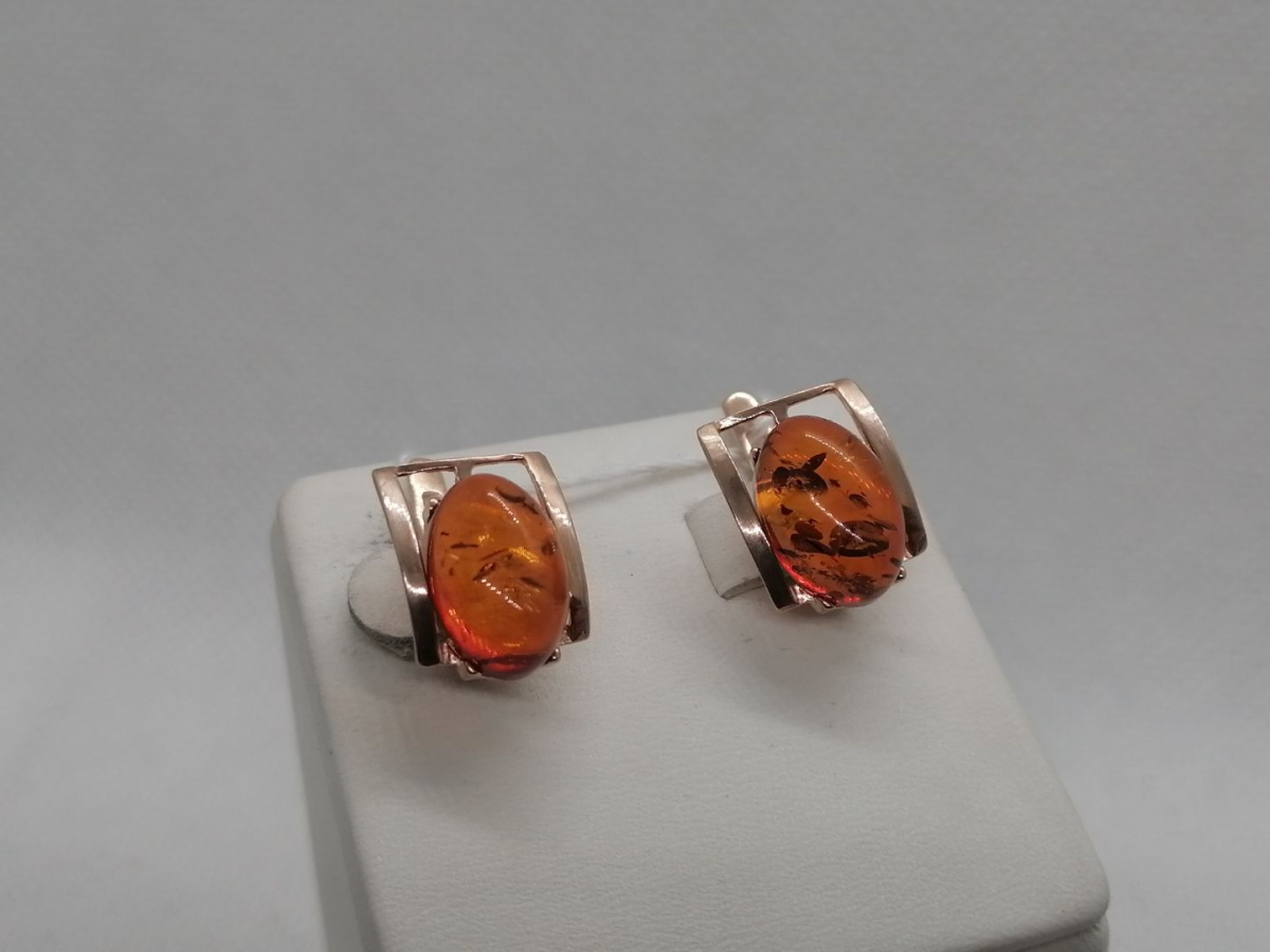 СКМ585 СЕРЬГИ С КАМНЕМ (Au 585) СКМ585 СЕРЬГИ С КАМНЕМ (Au 585)