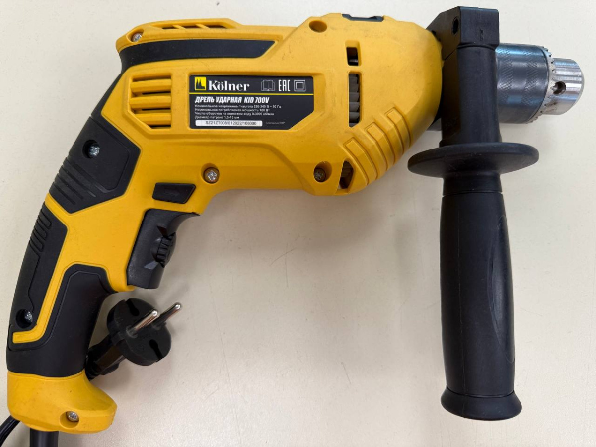Дрель-безударная Kolner KID 700V