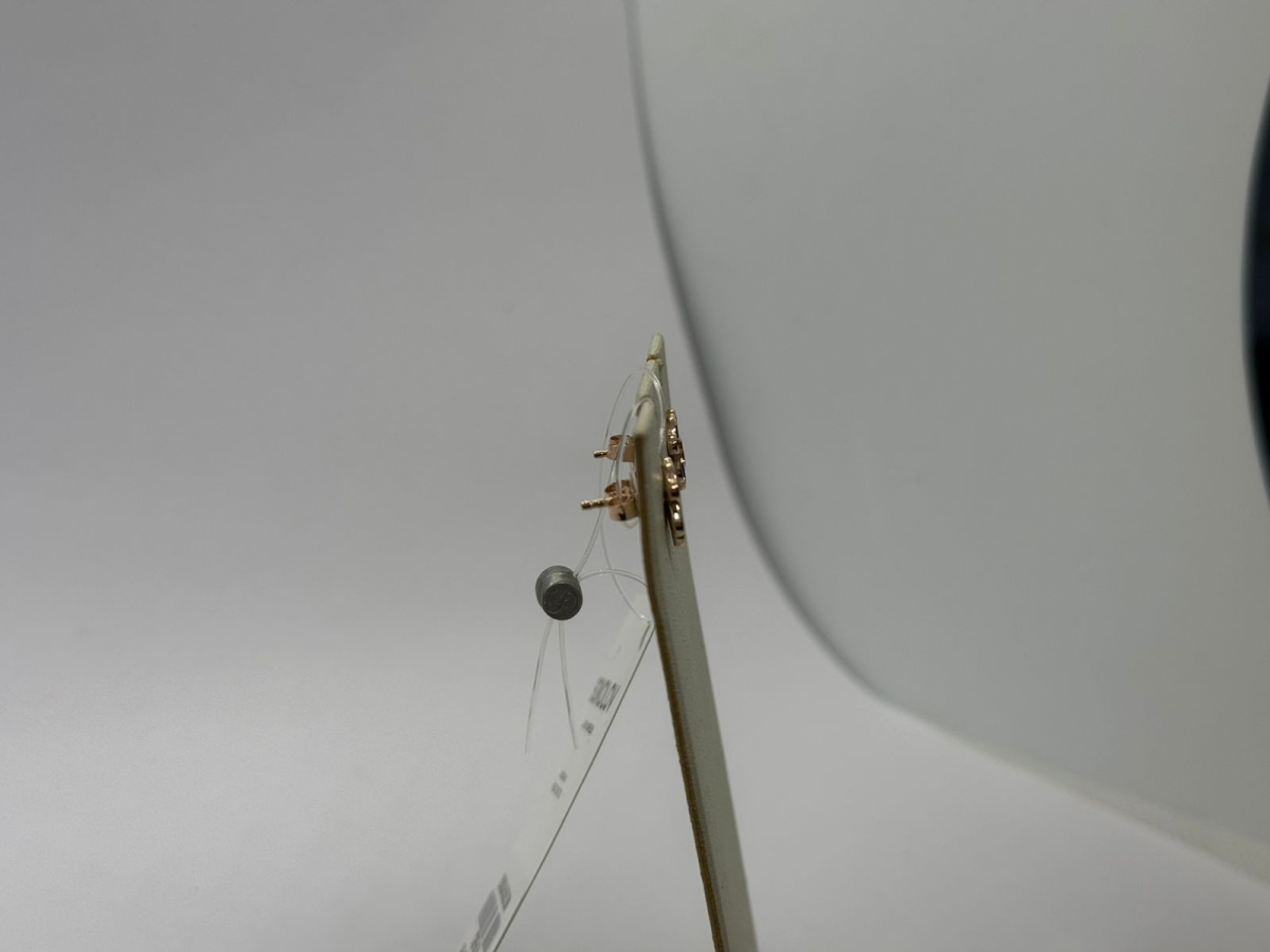 СЕРЬГИ ПУСЕТЫ без камня (Au 585)