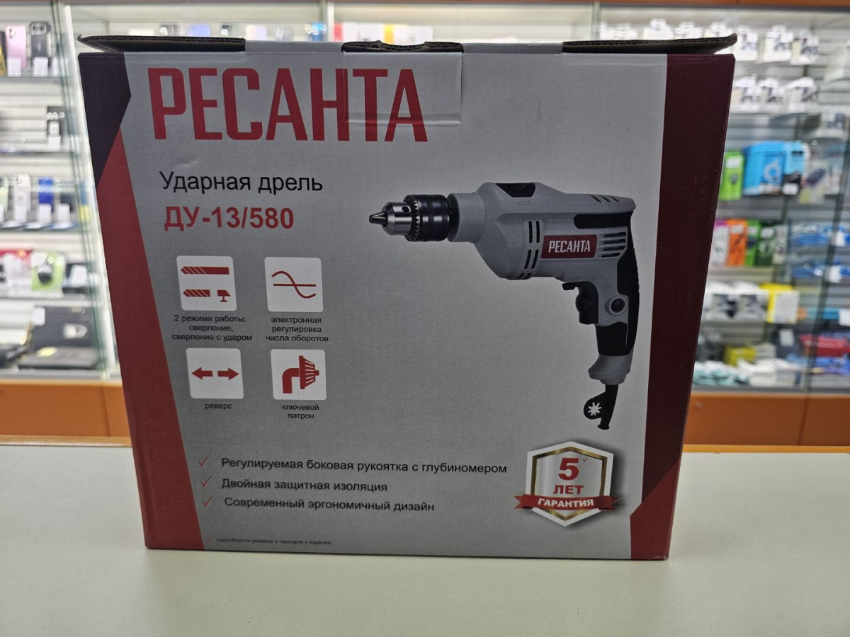 Дрель-ударная Ресанта ДУ-13/580