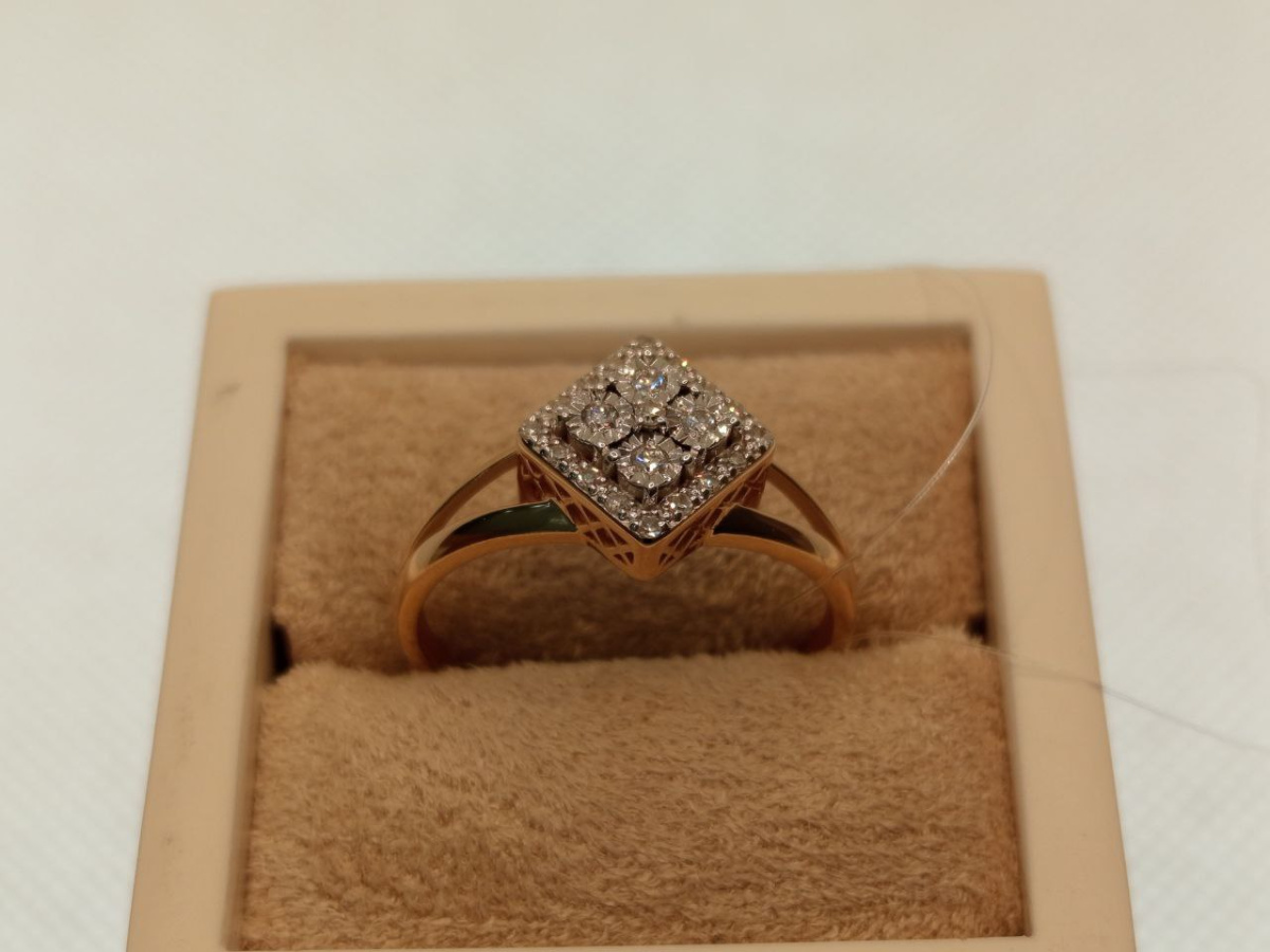 КОЛЬЦО БРИЛЛИАНТ (Au 585)