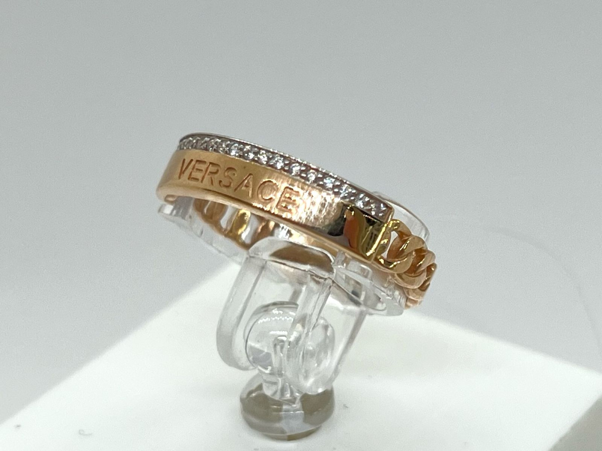 1106126 КОЛЬЦО С КАМНЯМИ (Au 585)