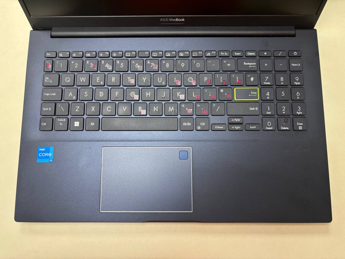 Ноутбук ASUS x513e; I3-1115G4, Нет, 4 Гб, 256 Гб, Нет