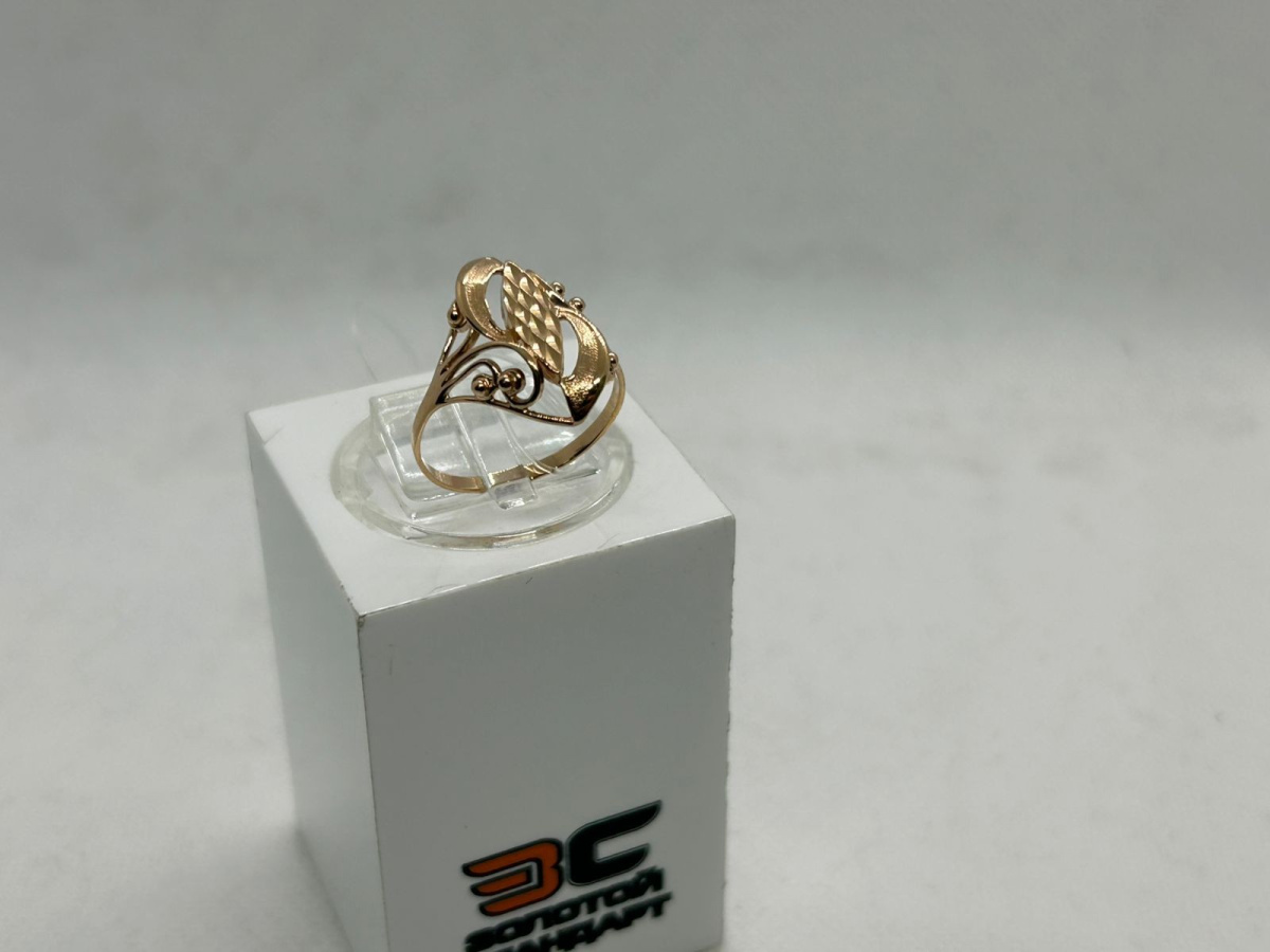 КОЛЬЦО БЕЗ КАМНЯ (Au 585)