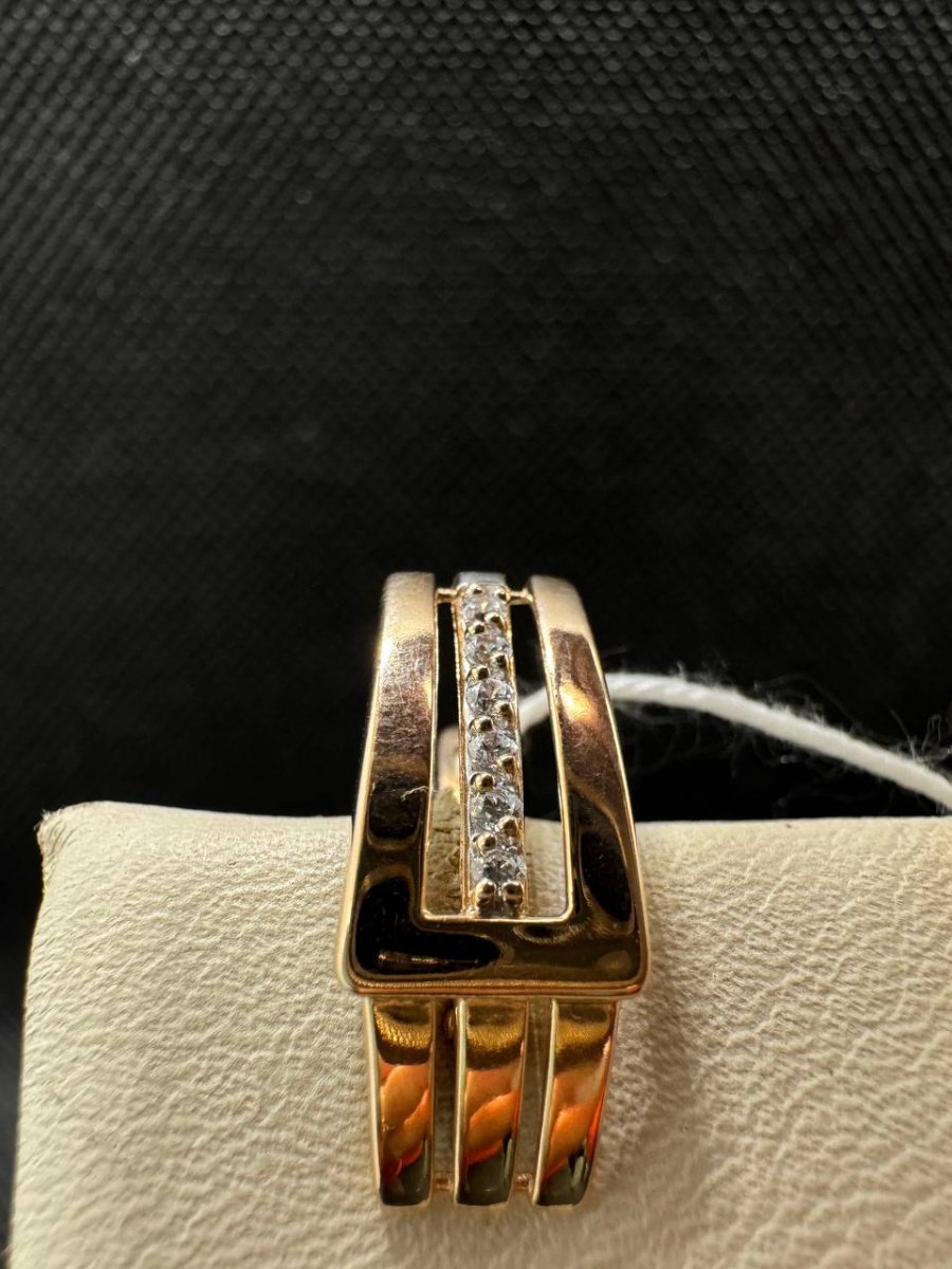 СКМИ585 СЕРЬГИ С КАМНЯМИ (Au 585)