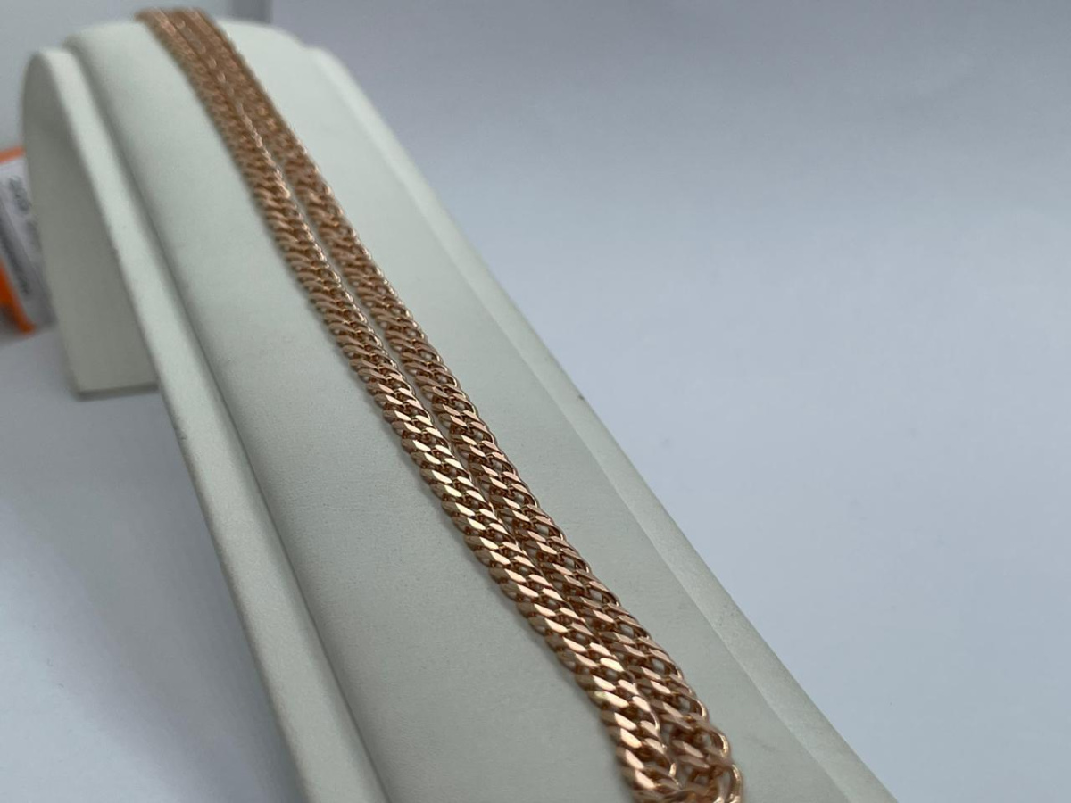 ЦЛР2585 ЦЕПЬ ПОЛНОВЕСНАЯ Ромб двойной (Au 585)