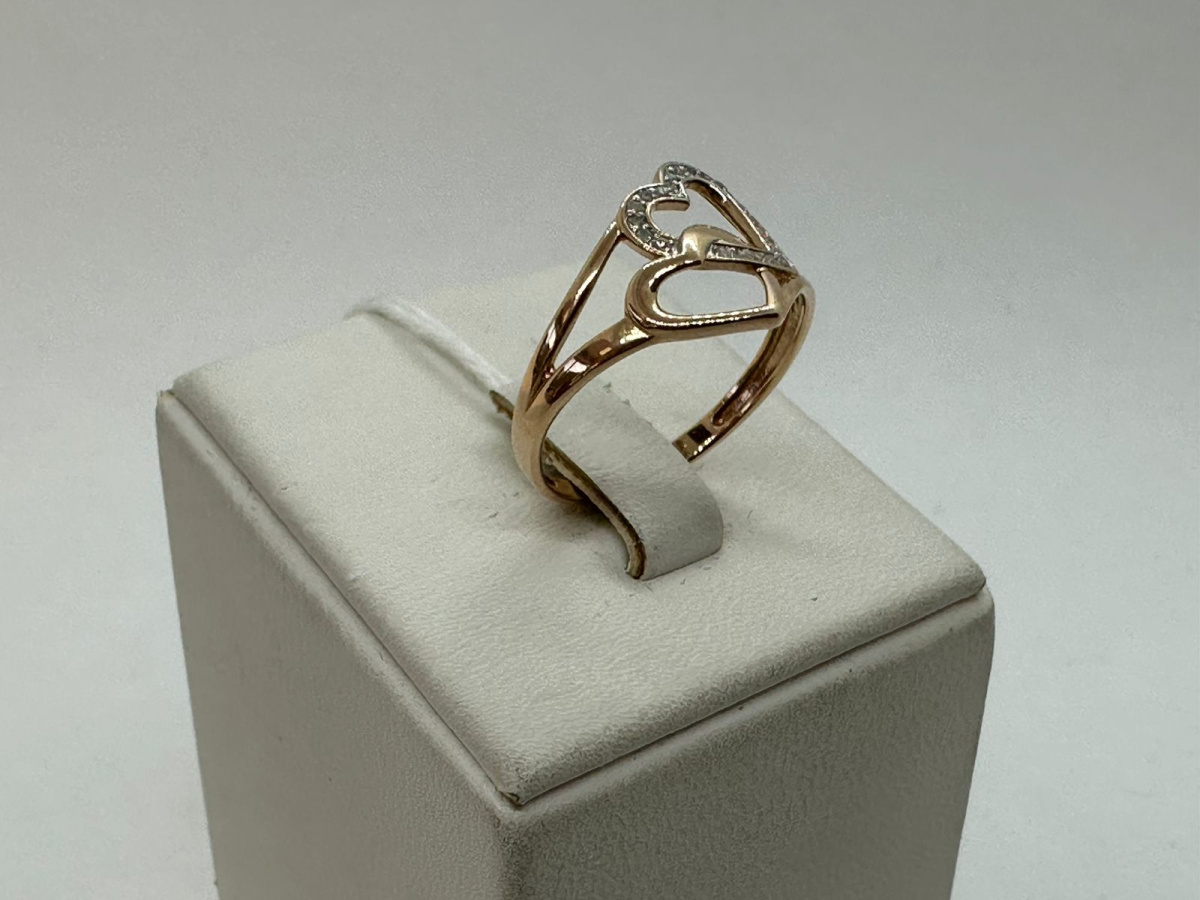 КОЛЬЦО БРИЛЛИАНТ Au 585