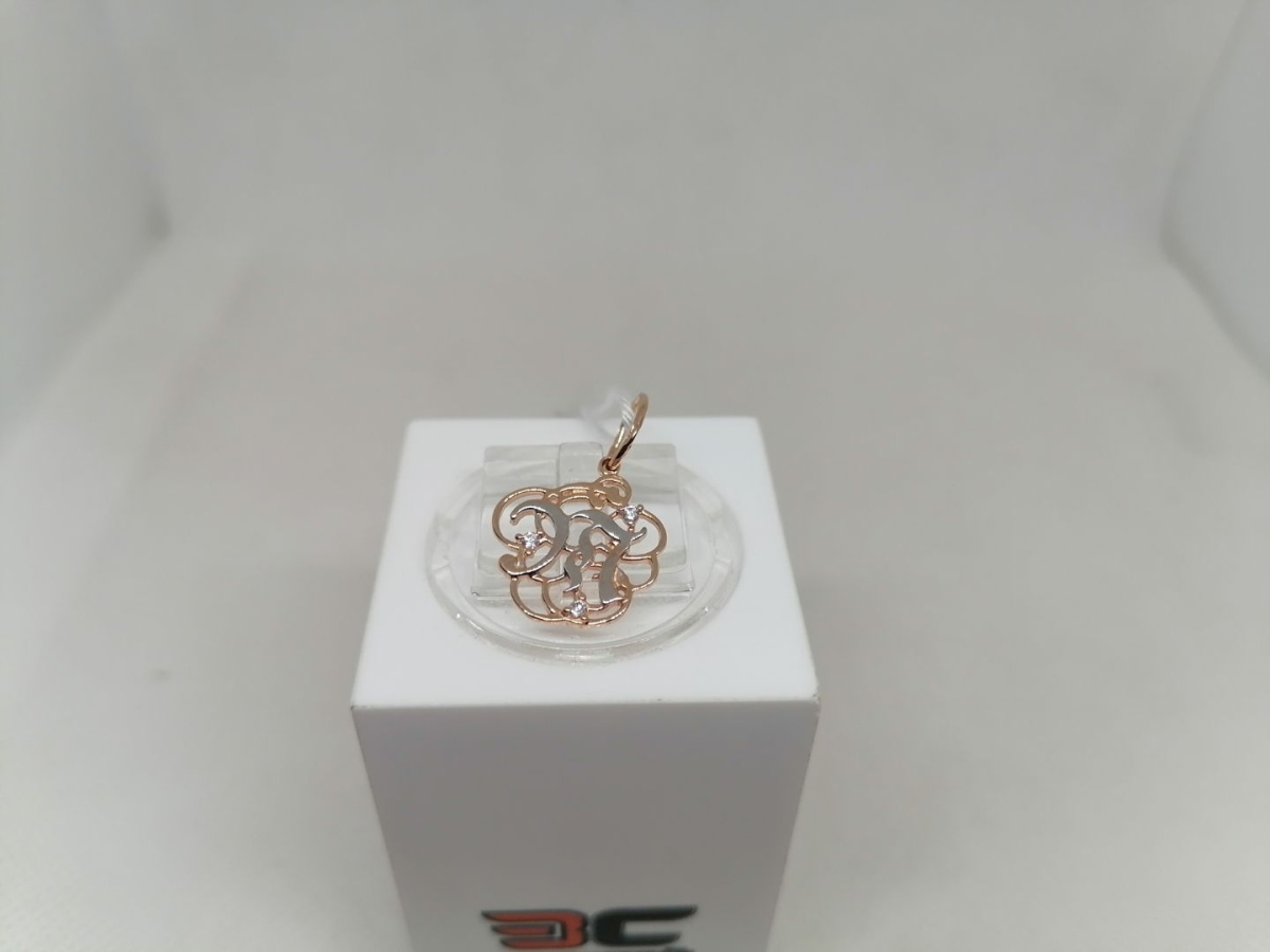 ПОДВЕСКА С КАМНЯМИ (Au 585)