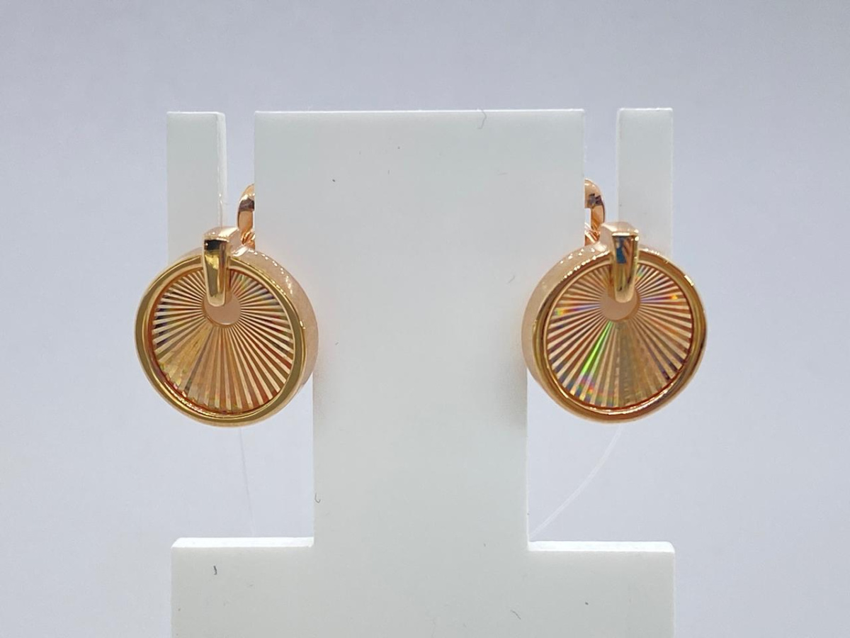 СЕРЬГИ БЕЗ КАМНЯ (Au 585)