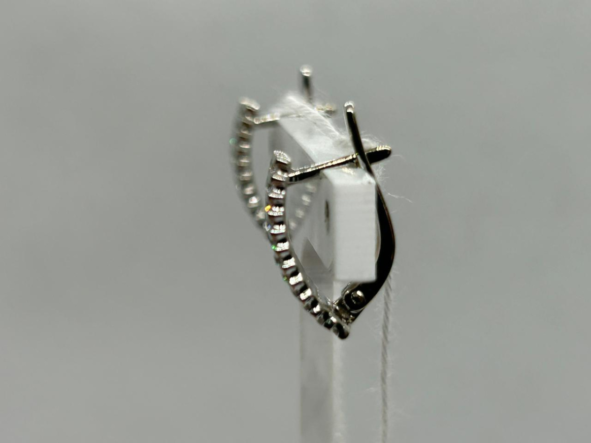 СКМИ585 СЕРЬГИ С КАМНЯМИ (Au 585)