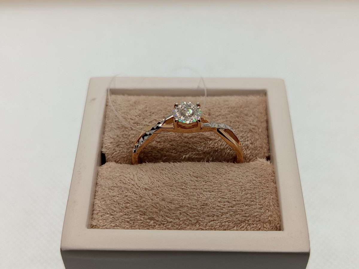 КОЛЬЦО БРИЛЛИАНТ (Au 585)