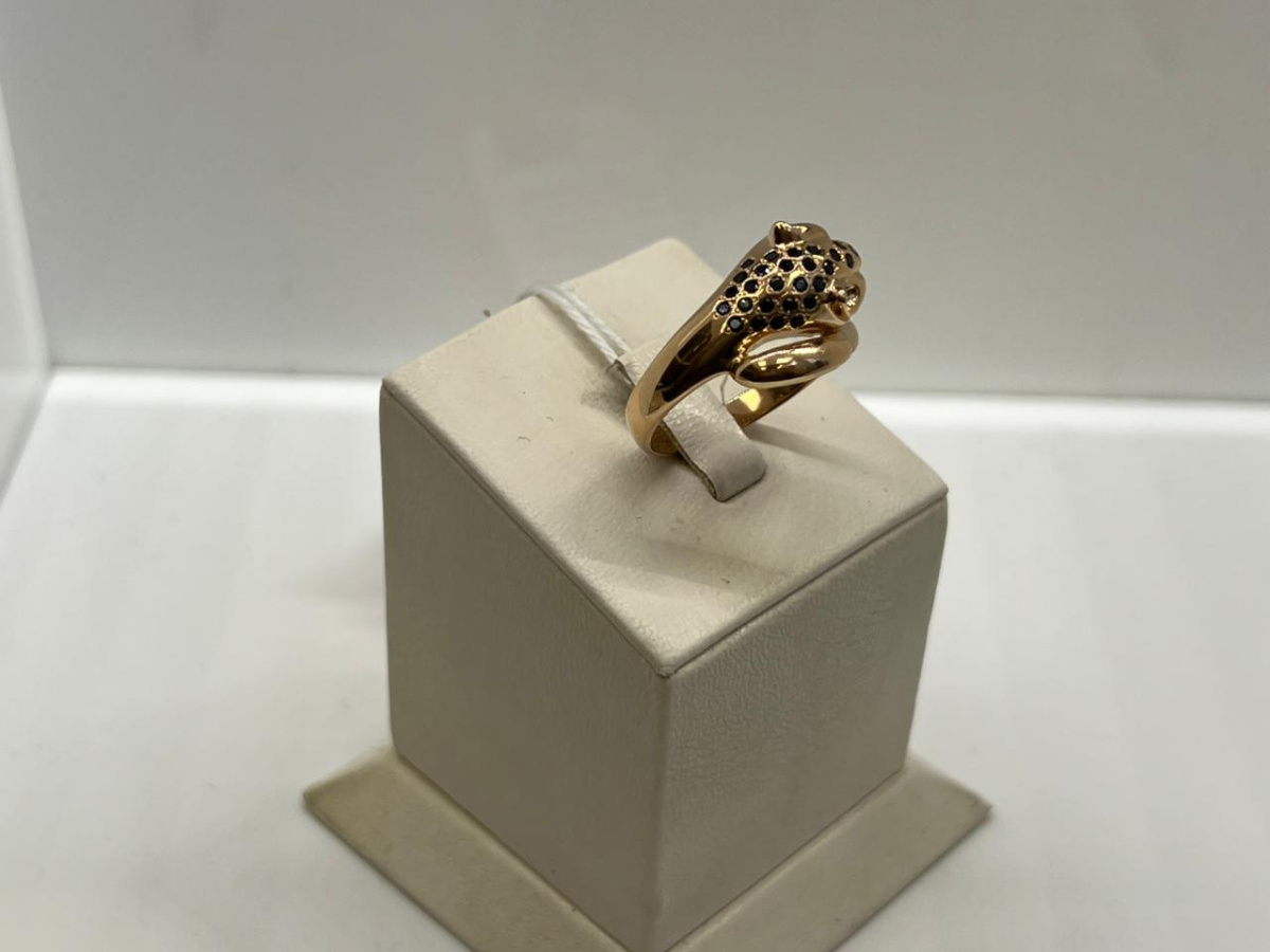 КОЛКМИ585 КОЛЬЦО С КАМНЯМИ (Au 585)