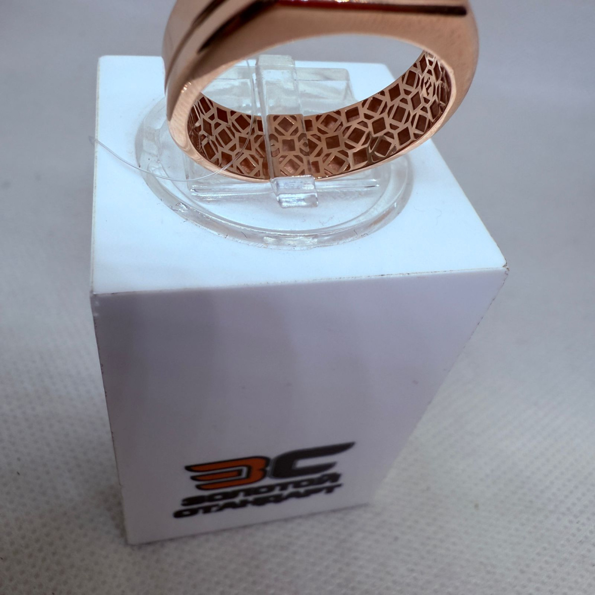 КОЛЬЦО ПЕЧАТКА с камнем (Au 585)