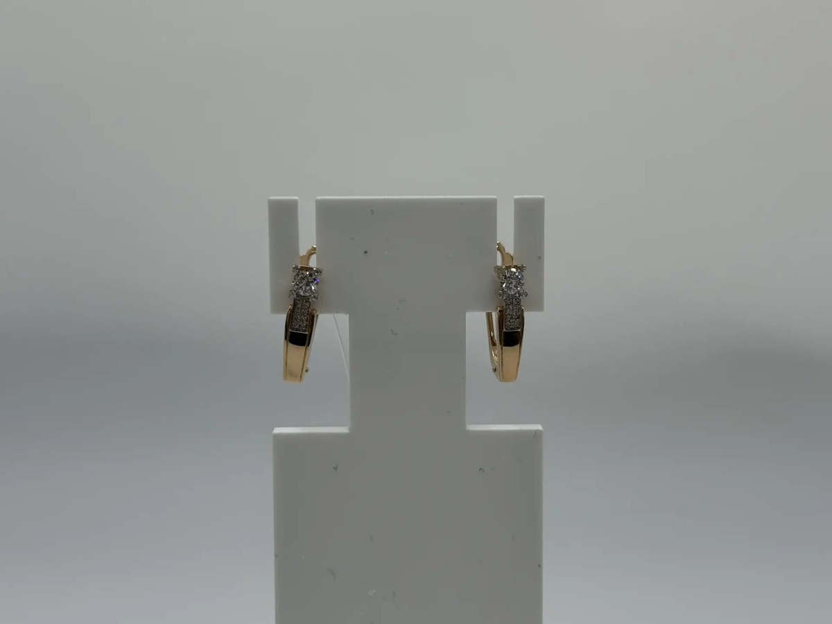 СЕРЬГИ С КАМНЯМИ (Au 585)