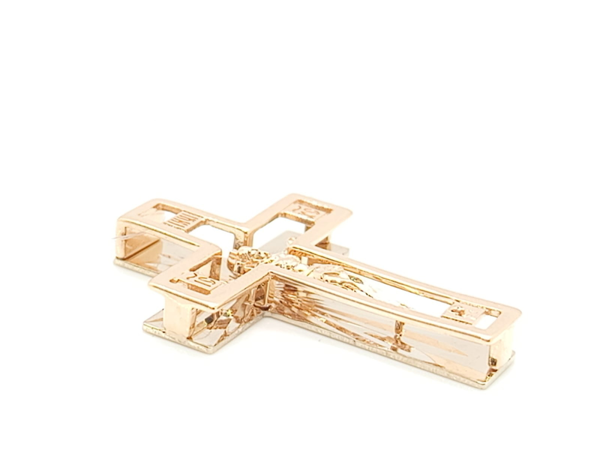 ПОДВЕСКА КРЕСТ без камня (Au 585)