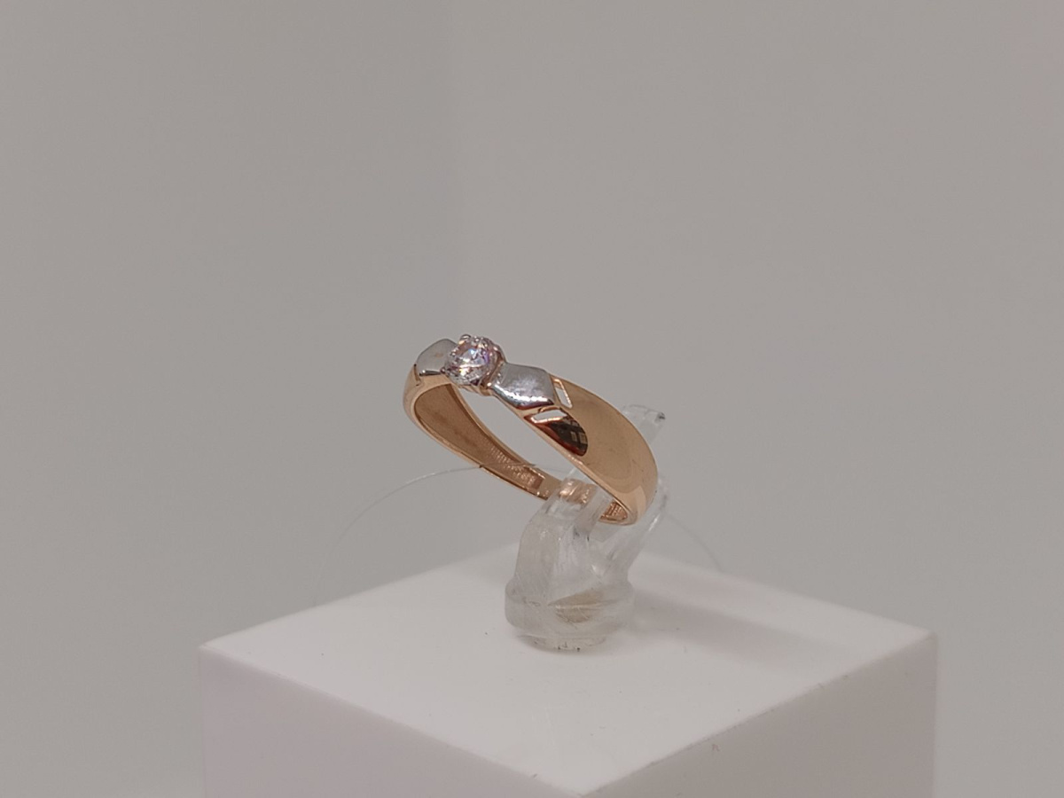 КОЛЬЦО С КАМНЕМ (Au 585)