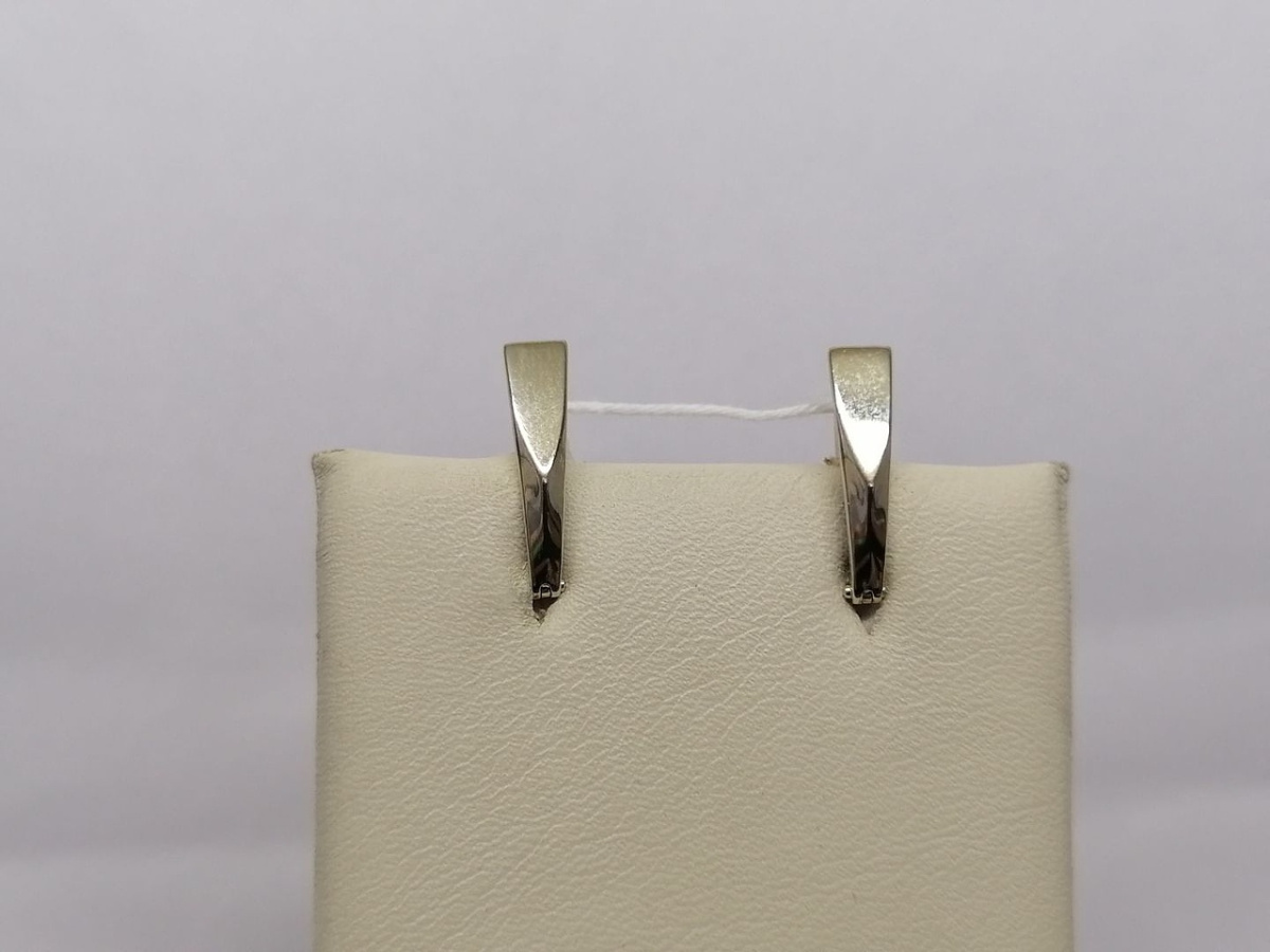 СЕРЬГИ БЕЗ КАМНЯ (Au 585)