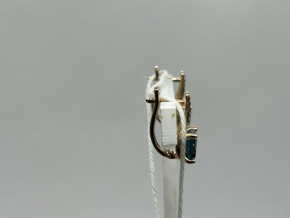 СЕРЬГИ С КАМНЯМИ (Au 585)