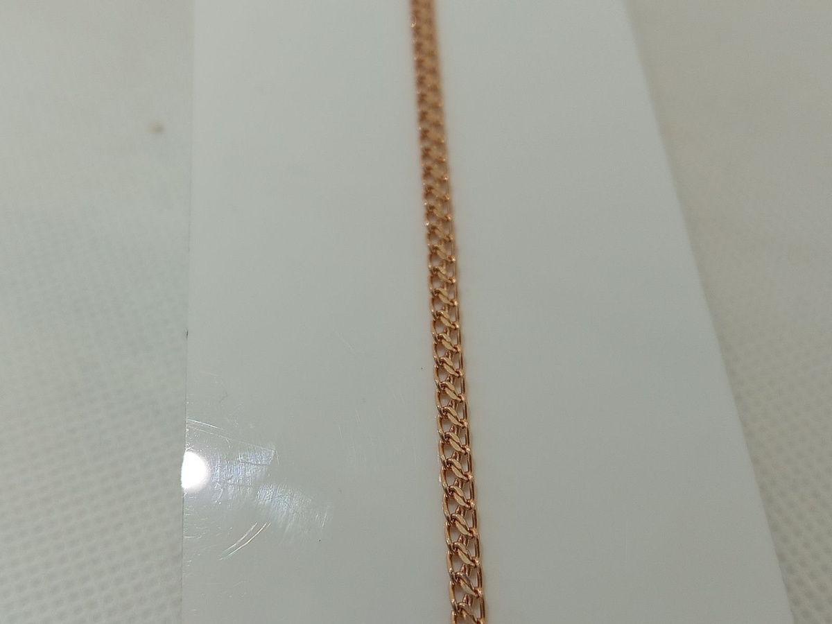 БРАСЛЕТ ПУСТОТЕЛЫЙ Царь (Au 585)