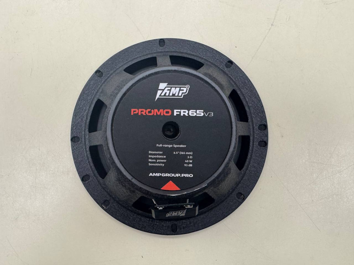 Автоакустика передняя AMP PROMO FR65 v3